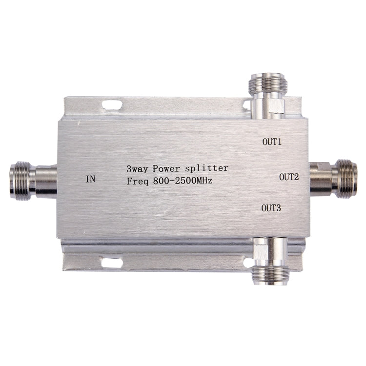 800-2500MHz N Female Adapter 3-Way Power Splitter-Reluova