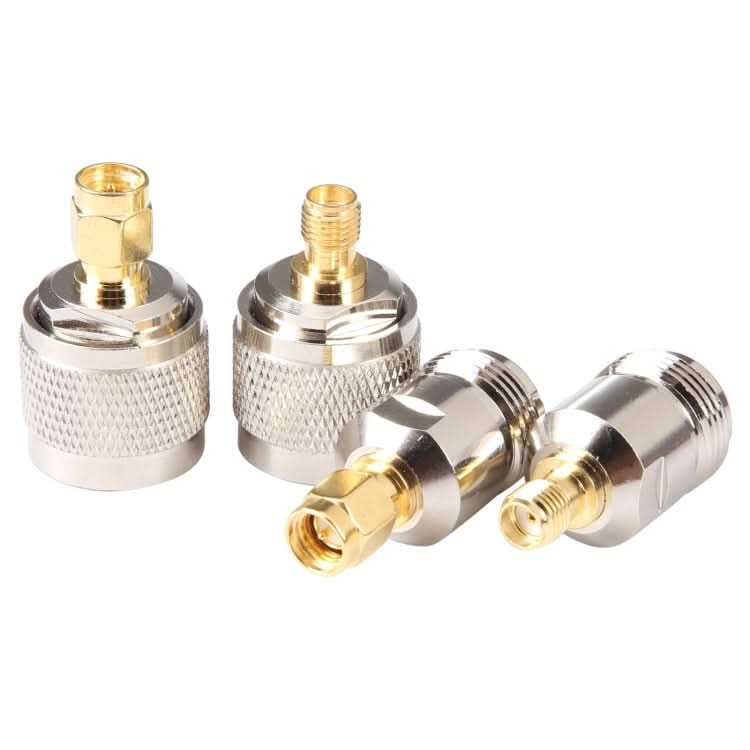 4 in 1 SMA To N RF Coaxial Connector Adapter Reluova