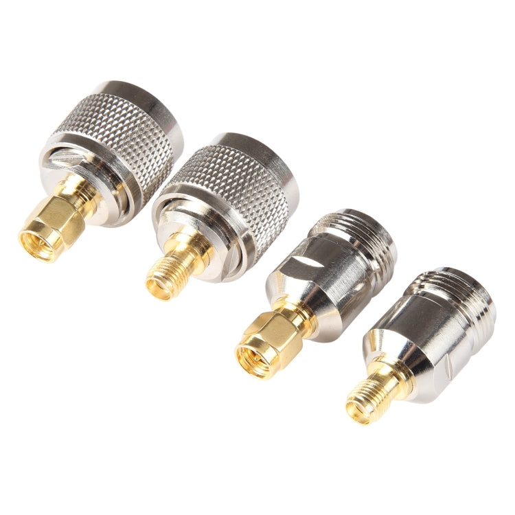 4 in 1 SMA To N RF Coaxial Connector Adapter Reluova