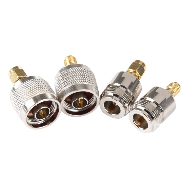 4 in 1 SMA To N RF Coaxial Connector Adapter Reluova