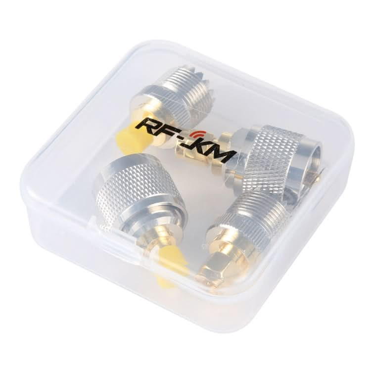 4 in 1 UHF To SMA RF Coaxial Connector Adapter Reluova