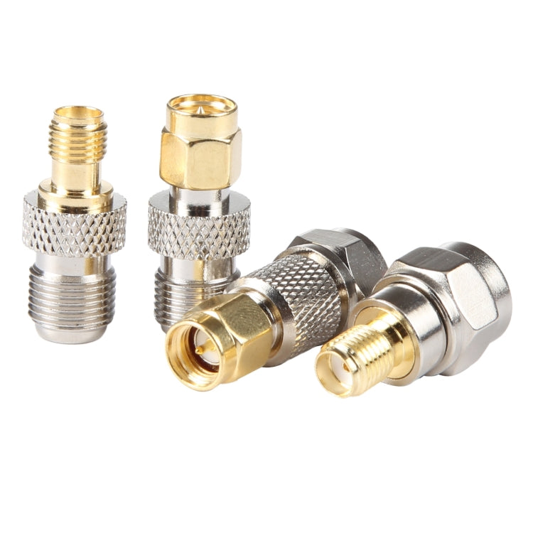 4 in 1 F To SMA RF Coaxial Connector Adapter