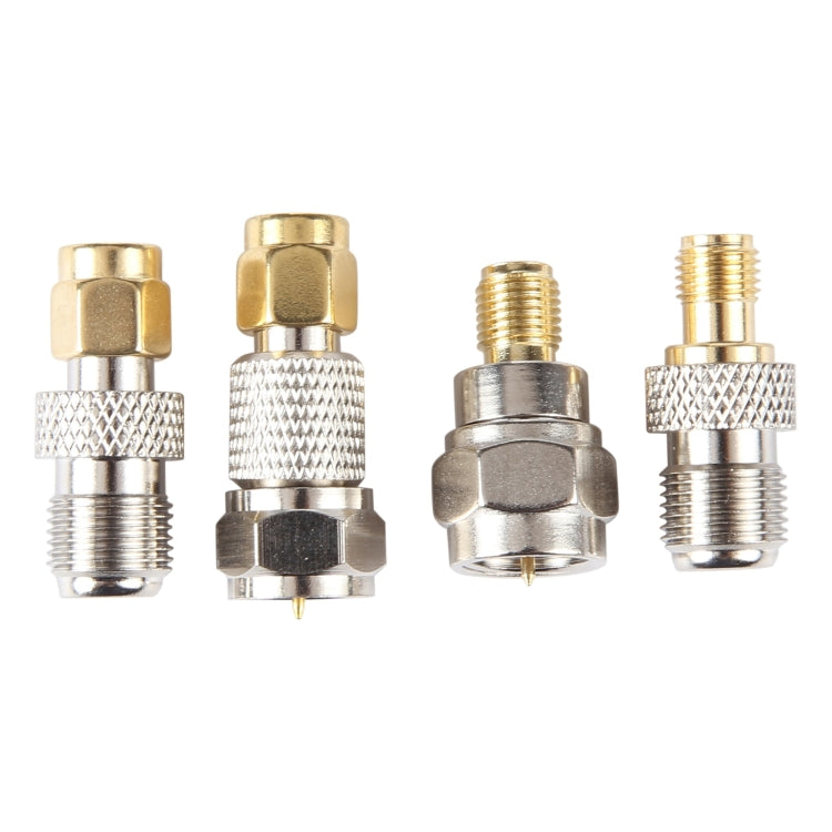 4 in 1 F To SMA RF Coaxial Connector Adapter