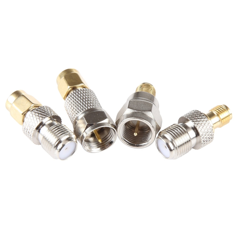 4 in 1 F To SMA RF Coaxial Connector Adapter