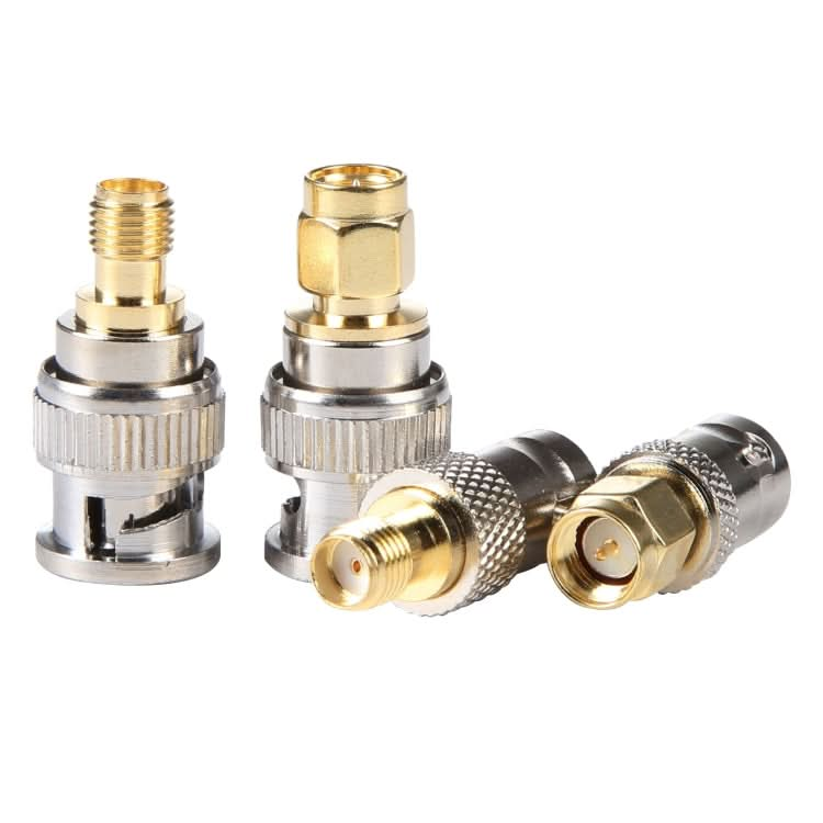 4 in 1 BNC To SMA RF Coaxial Connector Adapter Reluova