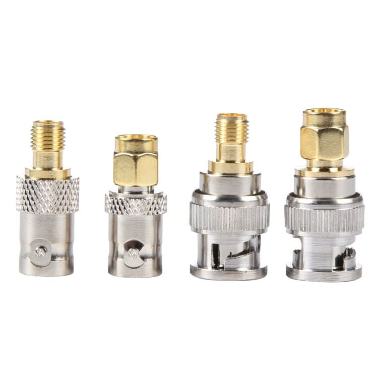 4 in 1 BNC To SMA RF Coaxial Connector Adapter Reluova