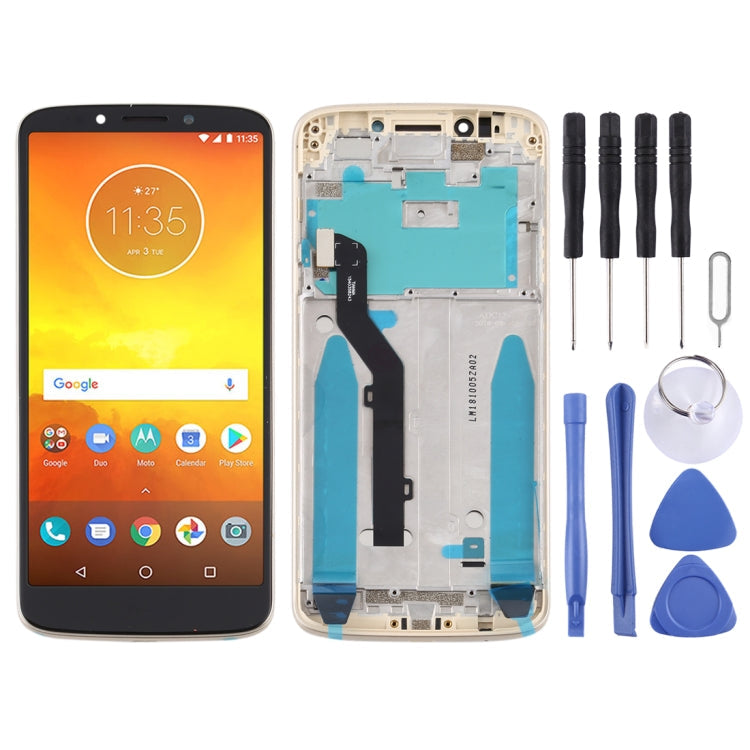 LCD Screen and Digitizer Full Assembly With Frame for Motorola Moto E5/ G6 Play(Brazil)