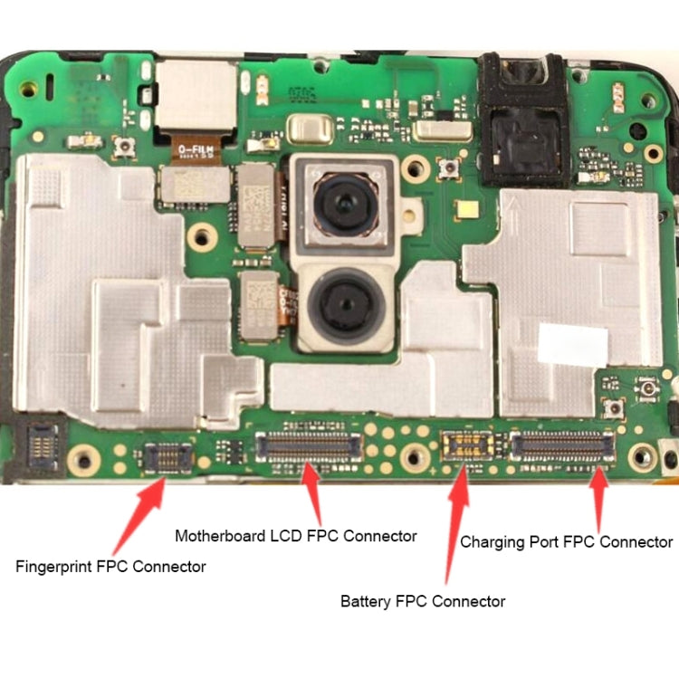 10 PCS Motherboard LCD Display FPC Connector for Huawei P20 Pro