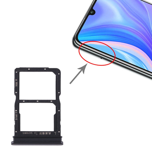 SIM Card Tray + NM Card Tray for Huawei Y8p