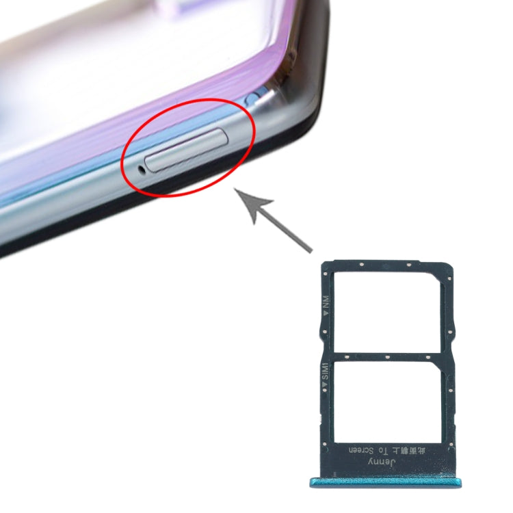 SIM Card Tray + NM Card Tray for Huawei P40 Lite