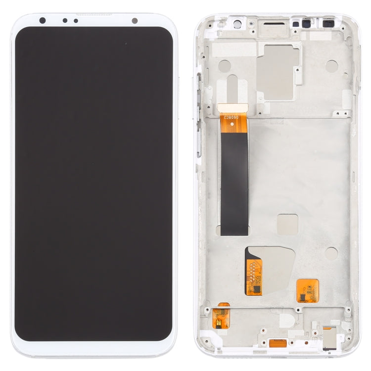 TFT Material LCD Screen and Digitizer Full Assembly With Frame (Not Supporting Fingerprint Identification) for Meizu 16 Plus