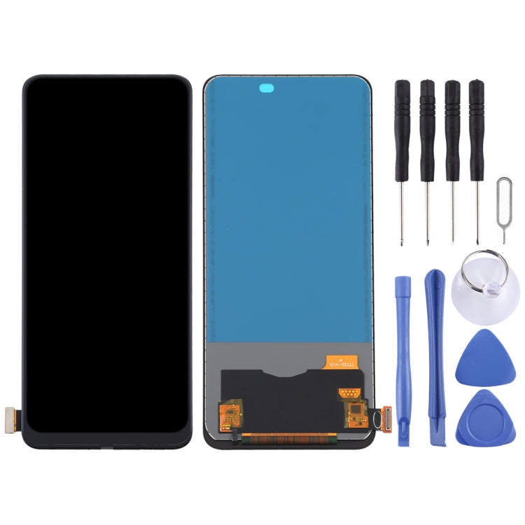 TFT Material LCD Screen and Digitizer Full Assembly (Not Supporting Fingerprint Identification) for Xiaomi Redmi K30 Pro / Poco F2 Pro