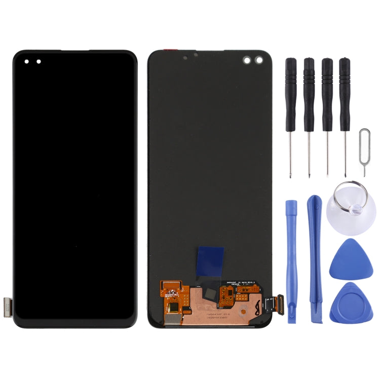 Original AMOLED Material LCD Screen and Digitizer Full Assembly for OPPO Reno4