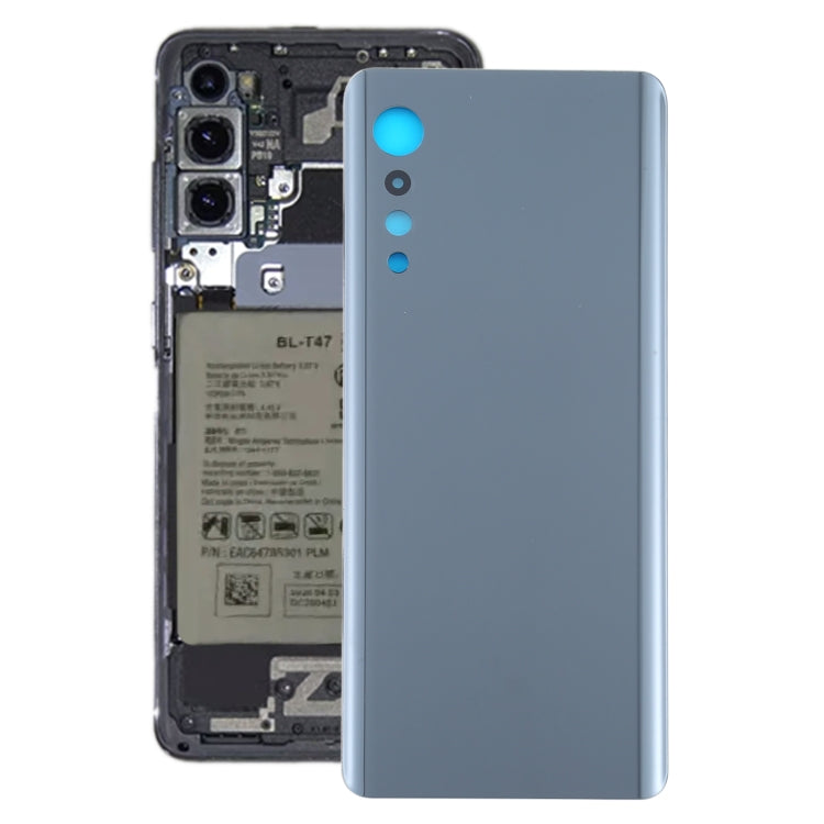 Battery Back Cover for LG Velvet LMG910EMW LM-G910EMW / Velvet 5G LM-G900N LM-G900EM (Illusion Sunset)