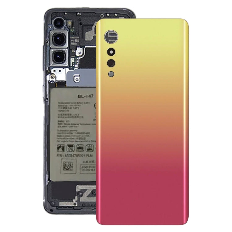 Battery Back Cover for LG Velvet LMG910EMW LM-G910EMW / Velvet 5G LM-G900N LM-G900EM (Illusion Sunset) My Store