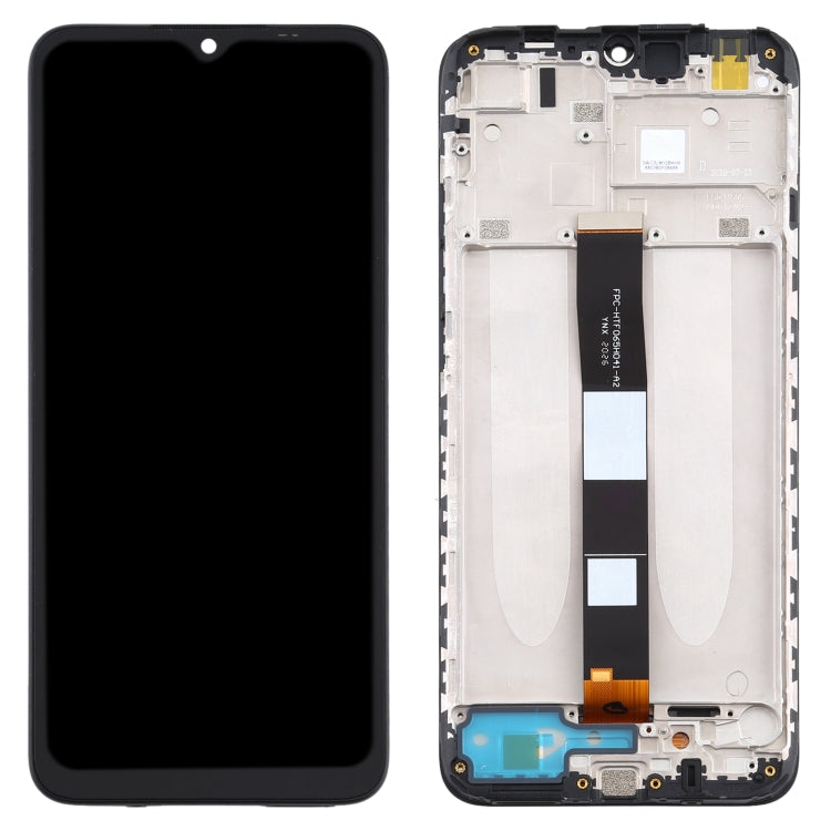 LCD Screen and Digitizer Full Assembly With Frame for Xiaomi Redmi 9A / Redmi 9C / Redmi 9C NFC / Redmi 9AT / Redmi 9i / Redmi 9 Activ / Poco C31 / Redmi 10A