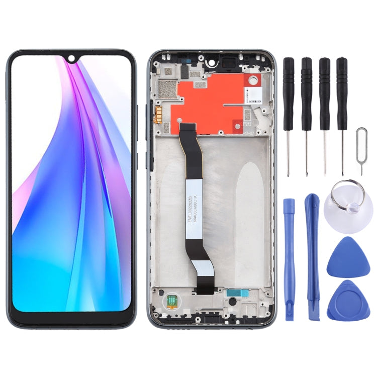 LCD Screen and Digitizer Full Assembly With Frame for Xiaomi Redmi Note 8T My Store