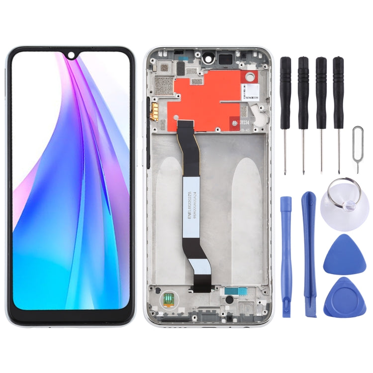 LCD Screen and Digitizer Full Assembly With Frame for Xiaomi Redmi Note 8T My Store