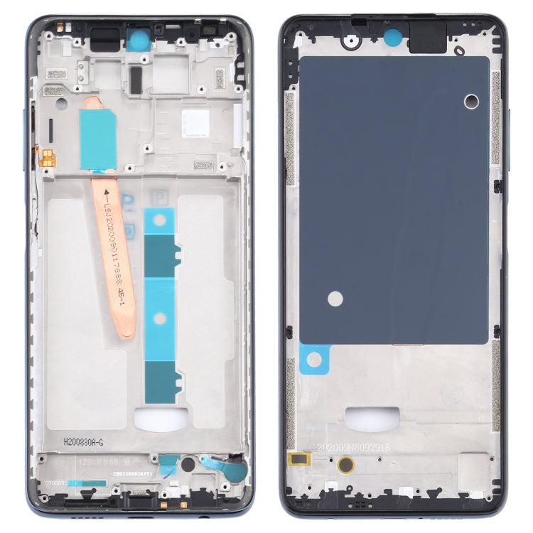 Front Housing LCD Frame Bezel Plate for Xiaomi Poco X3 / Poco X3 NFC M2007J20CG / M2007J20CT