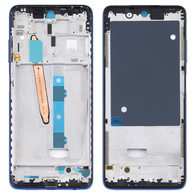 Front Housing LCD Frame Bezel Plate for Xiaomi Poco X3 / Poco X3 NFC M2007J20CG / M2007J20CT