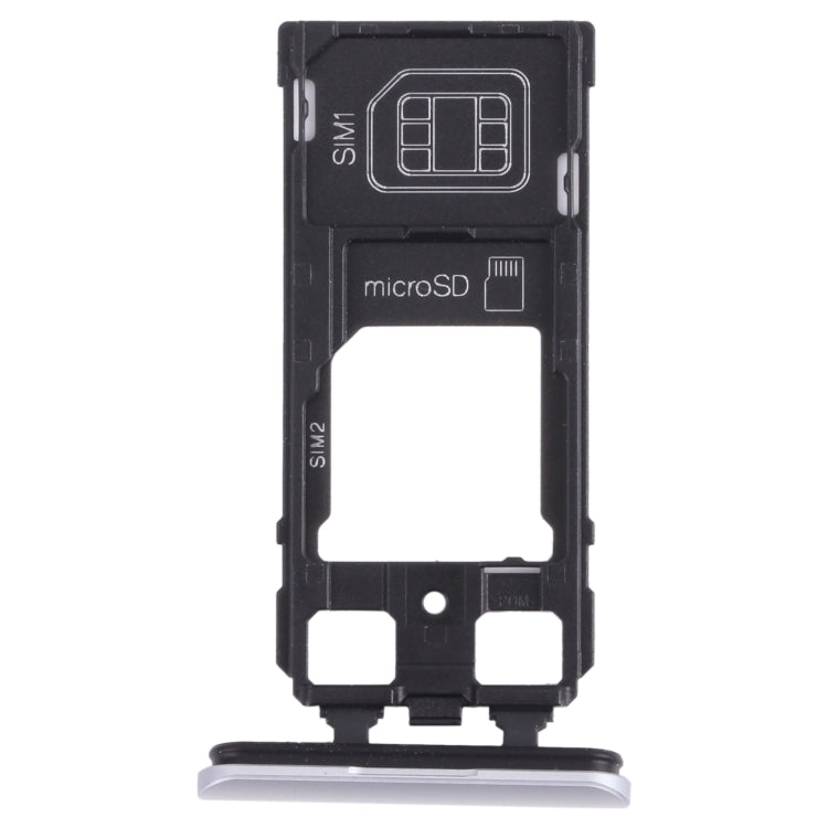 SIM Card Tray + SIM Card Tray / Micro SD Card Tray for Sony Xperia 1 / Xperia XZ4 My Store