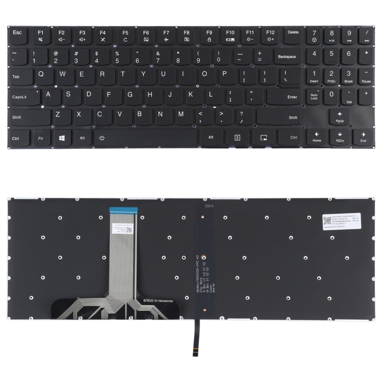 UK Version Keyboard with Keyboard Backlight for Lenovo Legion Y520 Y520-15IKB R720 Y720 Y720-15IKB My Store