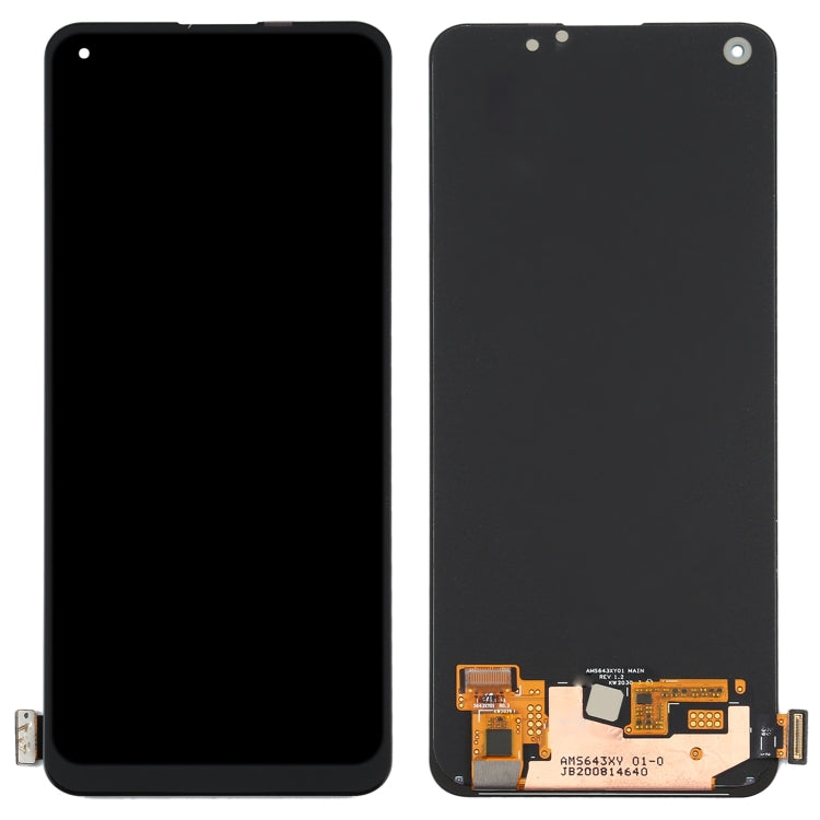 Original AMOLED Material LCD Screen and Digitizer Full Assembly for OPPO Reno4 SE(China) / Realme 7 Pro / Realme Q2 Pro / Realme X7 5G /RMX2170, PEAM00, PEAT00