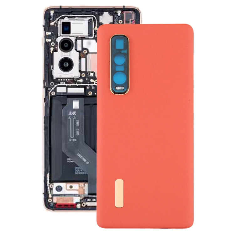 For OPPO Find X2 Pro CPH2025 PDEM30 Original Leather Material Battery Back Cover My Store