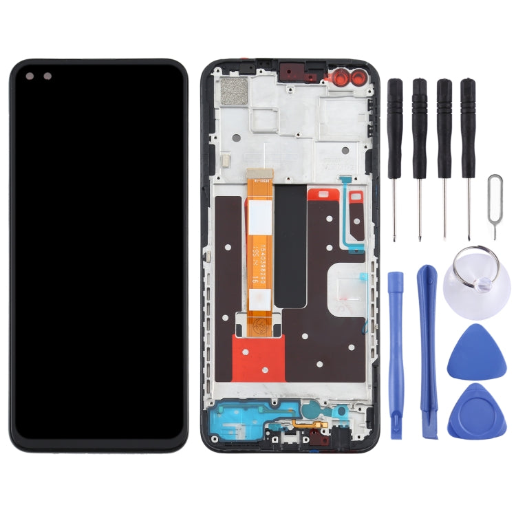 LCD Screen and Digitizer Full Assembly With Frame for OPPO A92s/Reno4 Z PDKM00 My Store