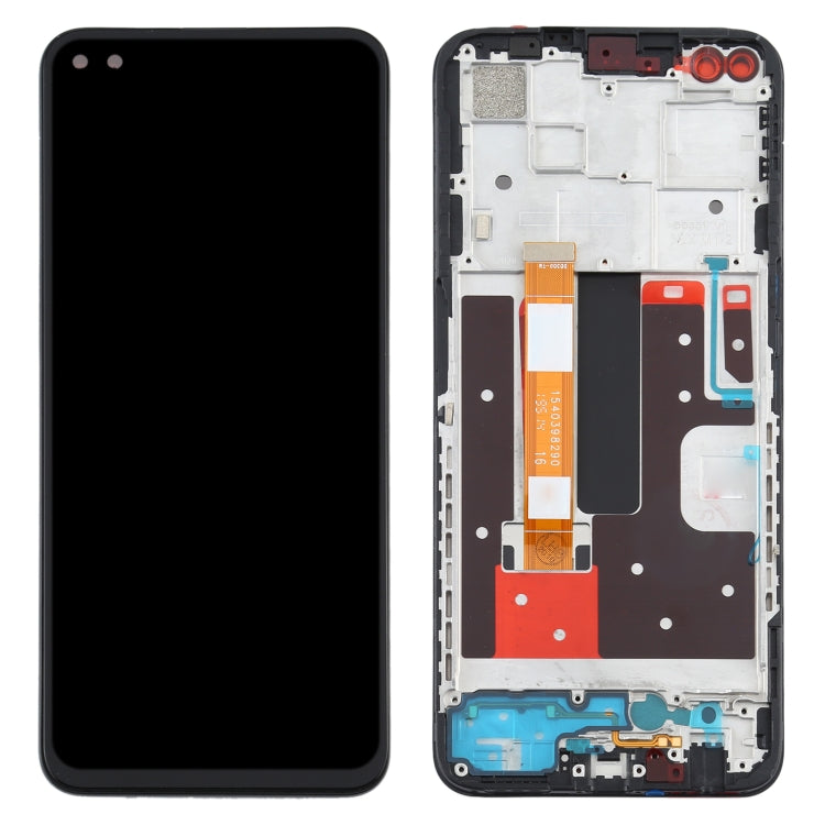 LCD Screen and Digitizer Full Assembly With Frame for OPPO A92s/Reno4 Z PDKM00 My Store