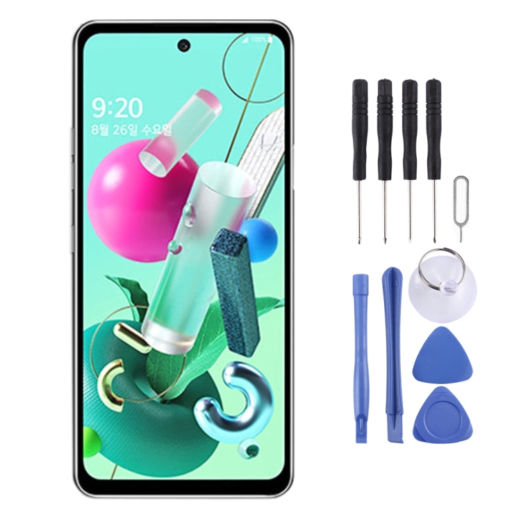 LCD Screen and Digitizer Full Assembly With Frame for LG Q92 5G My Store