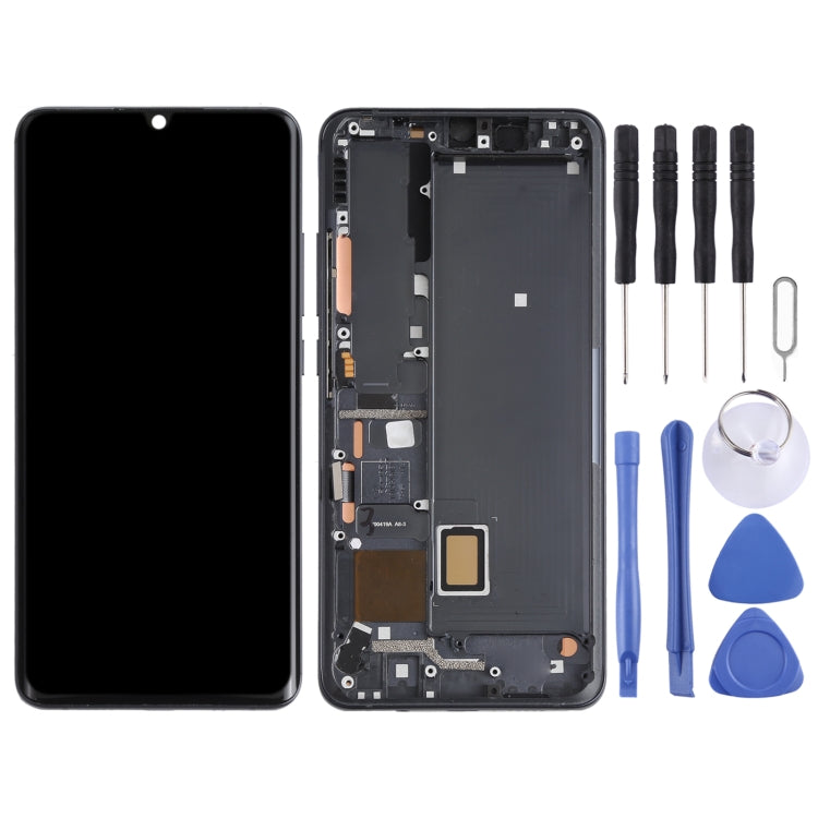 Original LCD Screen and Digitizer Full Assembly With Frame for Xiaomi Mi CC9 Pro / Mi Note 10 / Mi Note 10 Pro