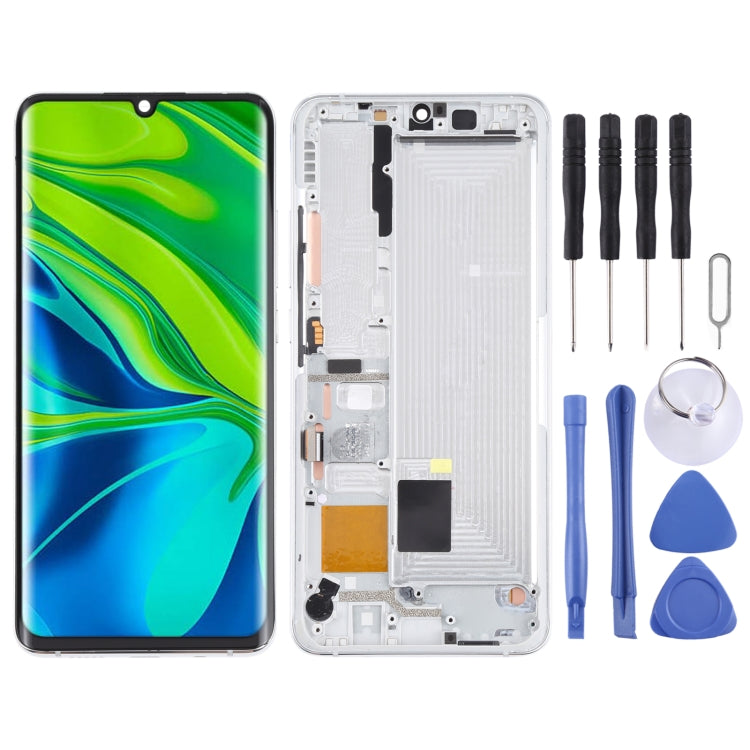 Original LCD Screen and Digitizer Full Assembly With Frame for Xiaomi Mi CC9 Pro / Mi Note 10 / Mi Note 10 Pro