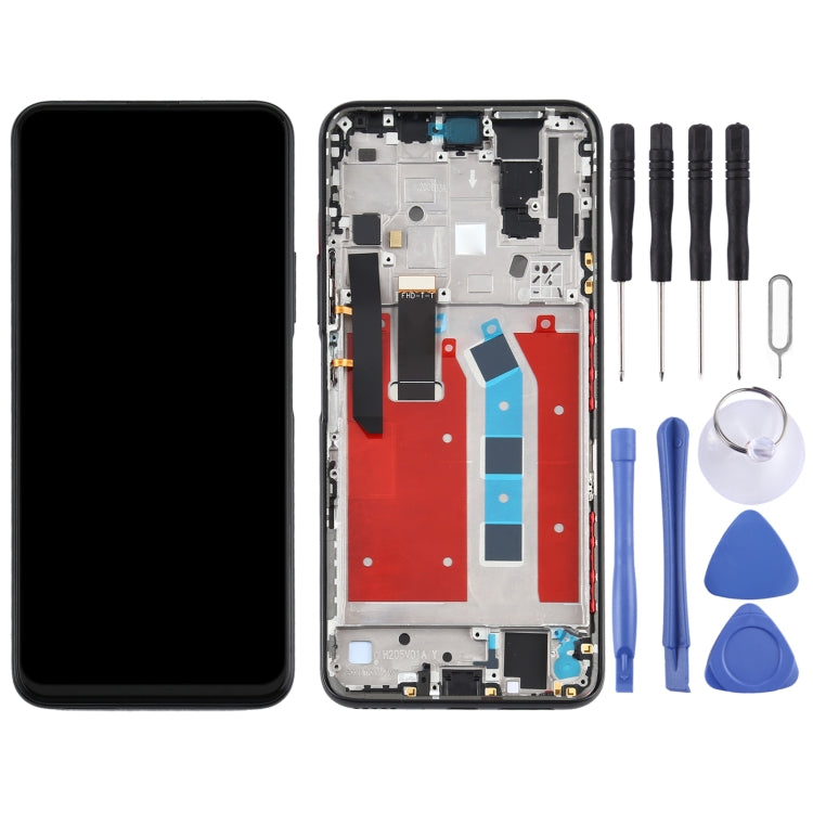 LCD Screen and Digitizer Full Assembly With Frame for Huawei Honor X10 5G