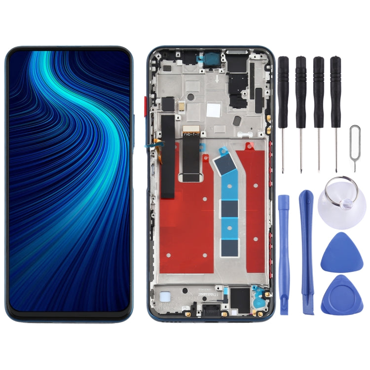 LCD Screen and Digitizer Full Assembly With Frame for Huawei Honor X10 5G