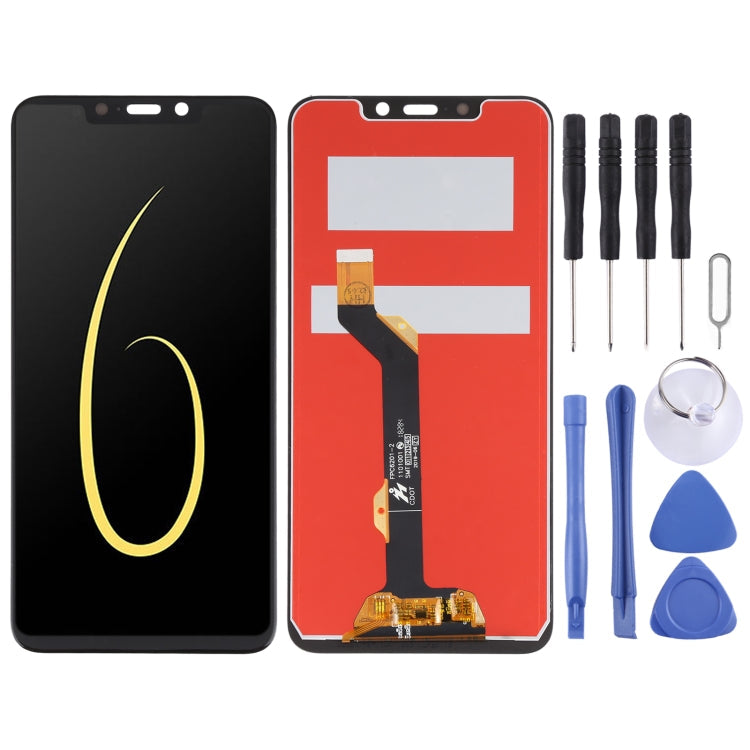 LCD Screen and Digitizer Full Assembly for Infinix Note 6 X610