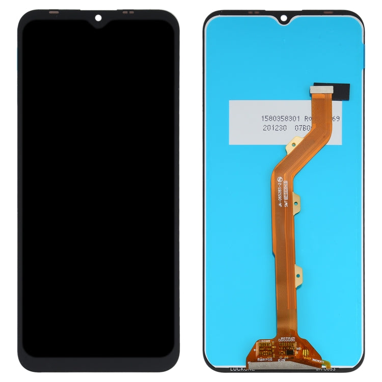 LCD Screen and Digitizer Full Assembly for Tecno Spark 4 Lite KC8S