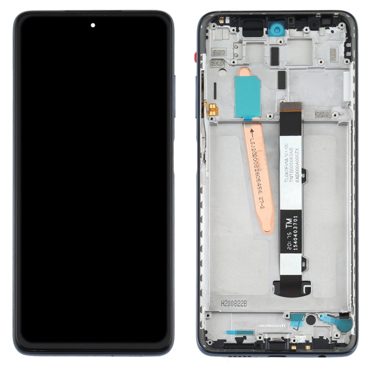 Original LCD Screen and Digitizer Full Assembly With Frame for Xiaomi Poco X3 NFC / Poco X3