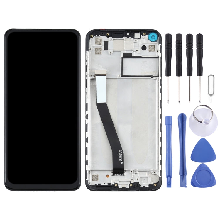 LCD Screen and Digitizer Full Assembly With Frame for Xiaomi Redmi Note 9 /Redmi 10X 4G