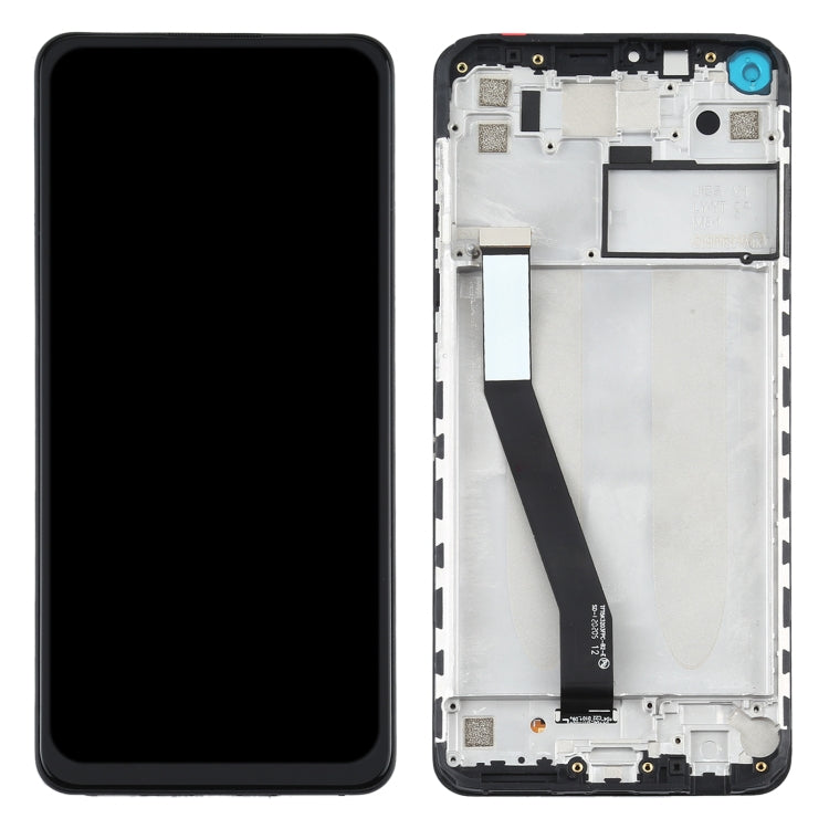 LCD Screen and Digitizer Full Assembly With Frame for Xiaomi Redmi Note 9 /Redmi 10X 4G