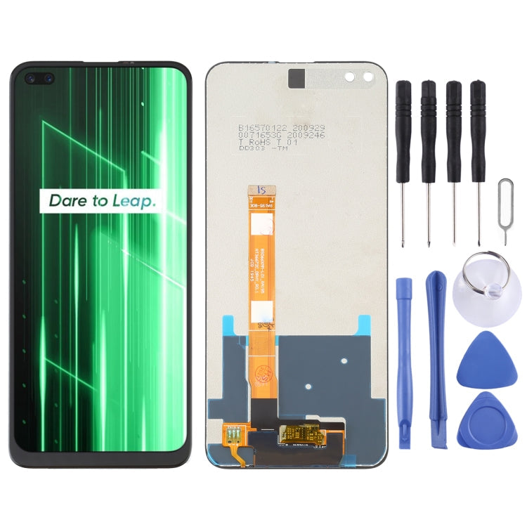 LCD Screen and Digitizer Full Assembly for OPPO Realme X50 5G RMX2051, RMX2025, RMX2144 My Store