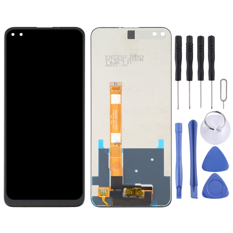 LCD Screen and Digitizer Full Assembly for OPPO Realme X50 5G RMX2051, RMX2025, RMX2144 My Store