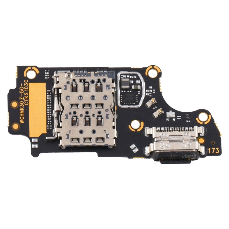 Charging Port Board With SIM Card Holder Socket for Xiaomi Redmi K30 Ultra M2006J10C