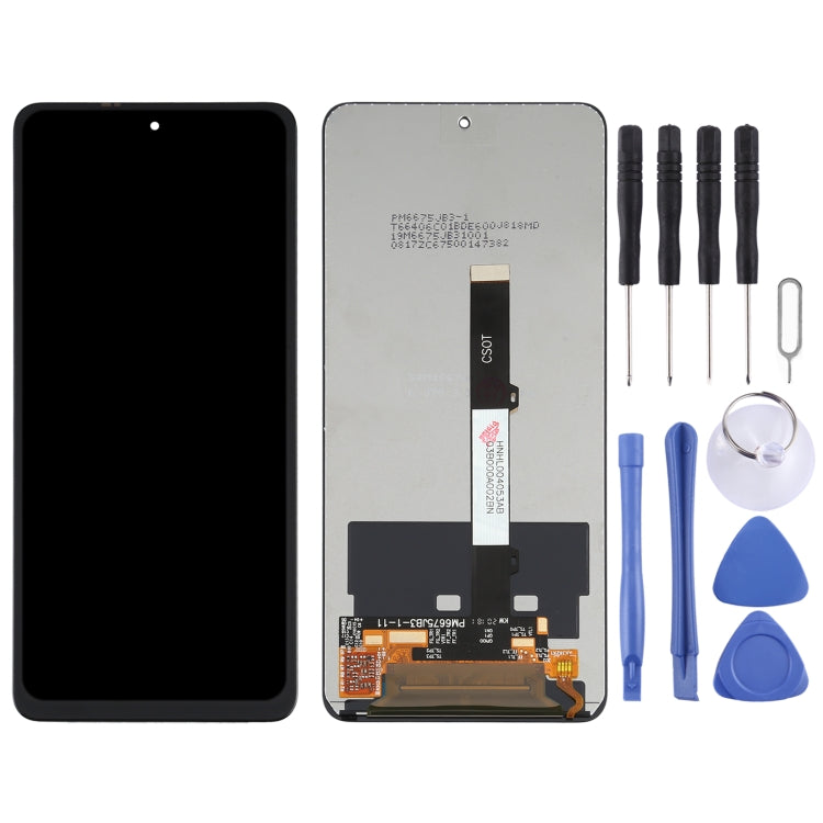 LCD Screen and Digitizer Full Assembly for Xiaomi Poco X3/Redmi Note 9 Pro 5G/Mi 10T Lite 5G M2010J19SC M2010J19CG M2007J17G