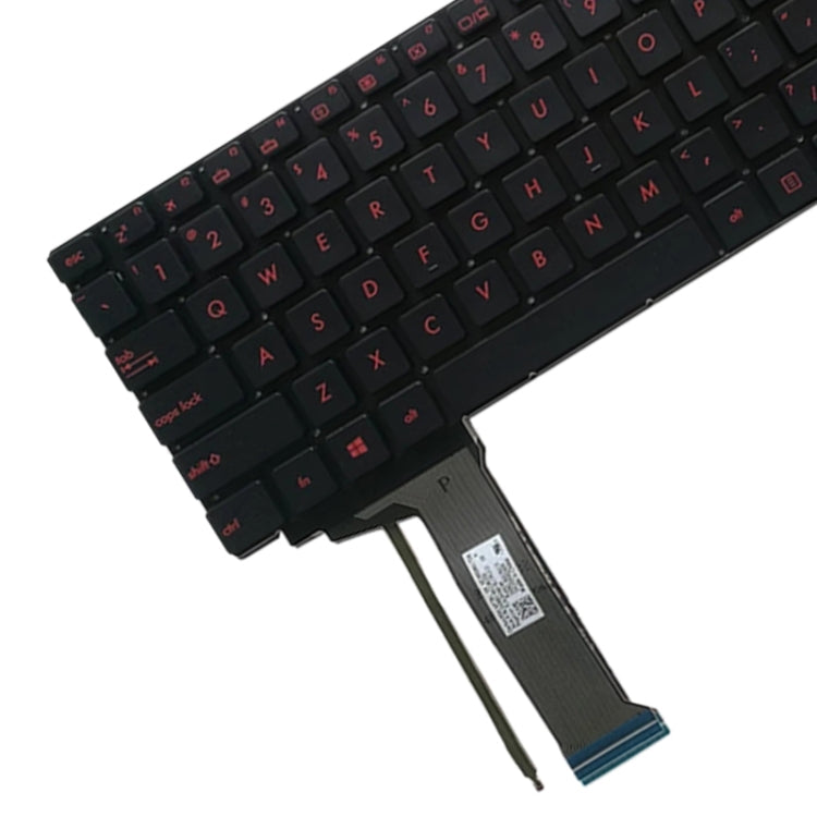 US Version Keyboard with Keyboard Backlight for Asus GL552 GL552J GL552JX GL552V GL552VL GL552VW N552VW N552VX G771JM G771JW My Store