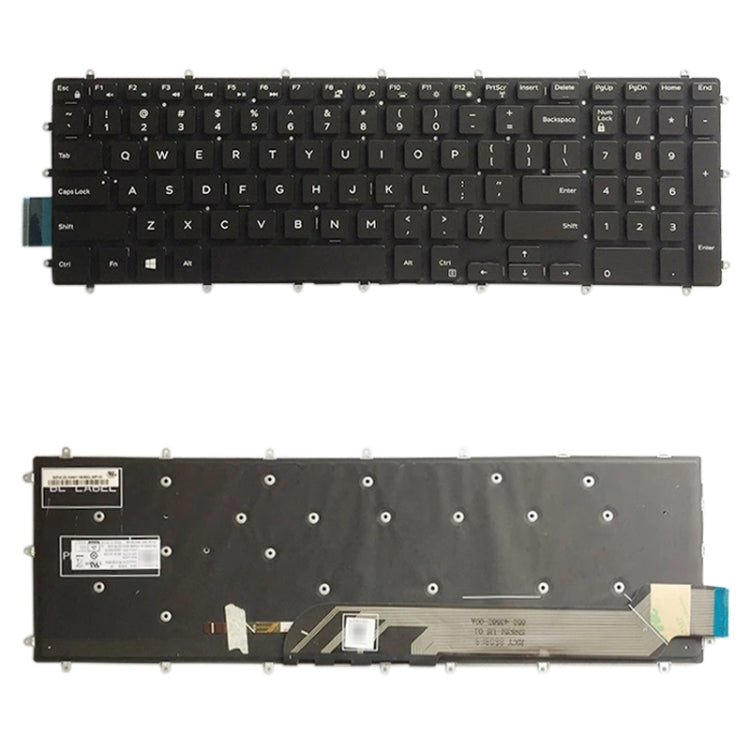 US Version Keyboard with Backlight for Dell Inspiron 7567 7566 7577 7587 7570 7580 My Store