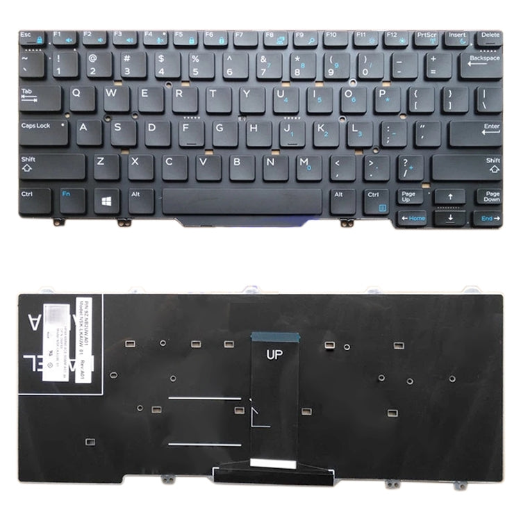 US Version Keyboard for Dell Latitude 3340 E3340 7350 E5450 E7450 5450 7450 My Store