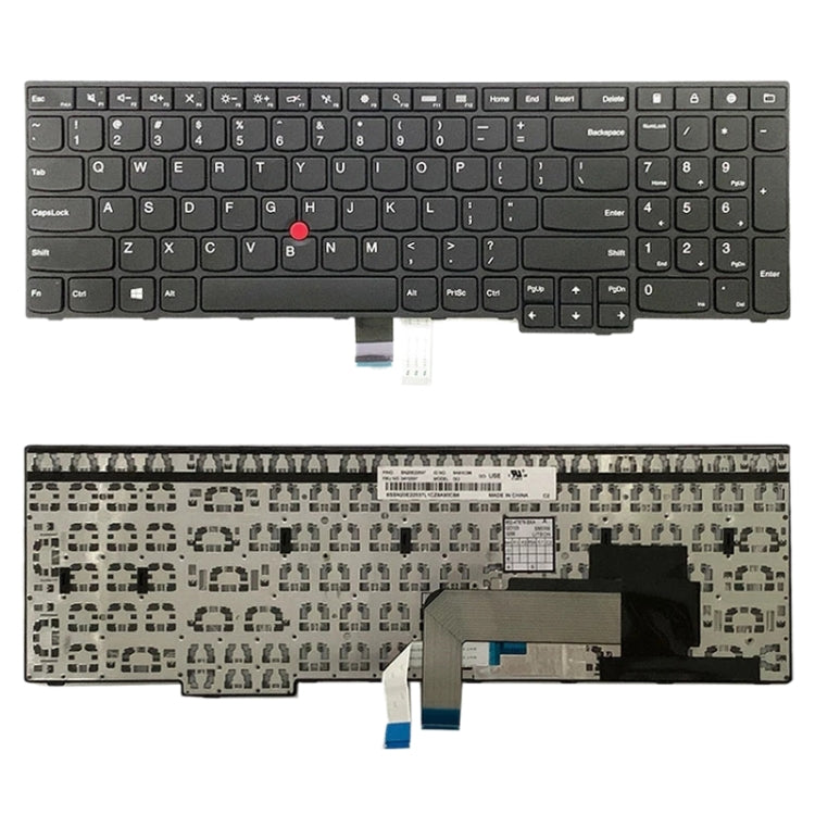 US Version Keyboard for Lenovo Thinkpad E550 E550C E555 E560 E565 Laptop 00HN074