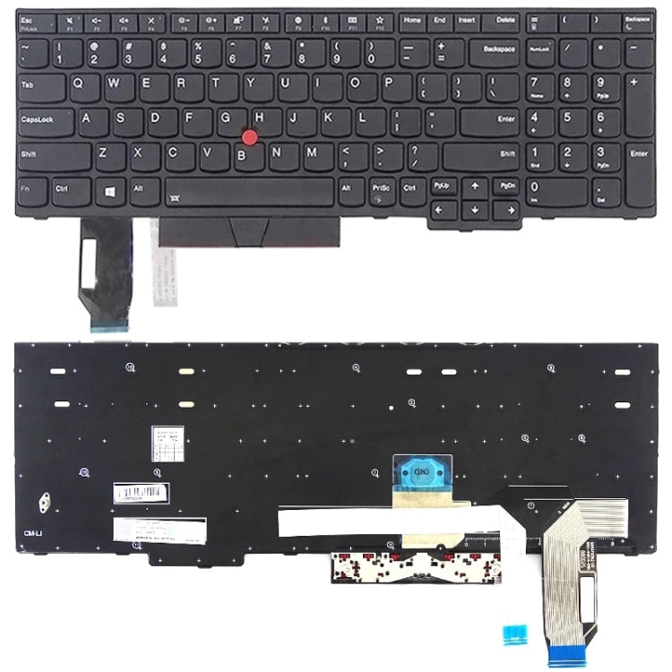 US Version Keyboard for Lenovo Thinkpad E580 E585 E590 E595 T590 P53S L580 L590 P52 P72 P53 P73