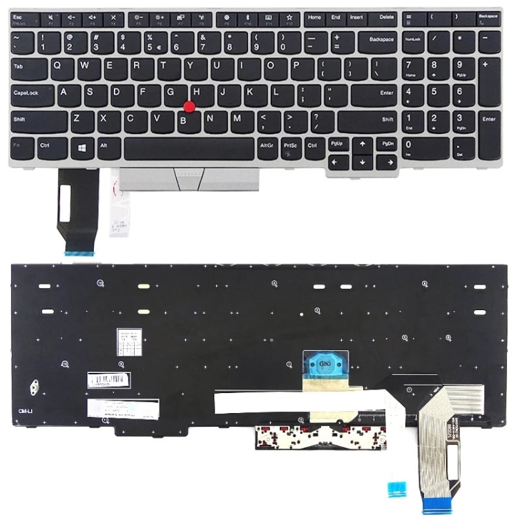 US Version Keyboard for Lenovo Thinkpad E580 E585 E590 E595 T590 P53S L580 L590 P52 P72 P53 P73 My Store